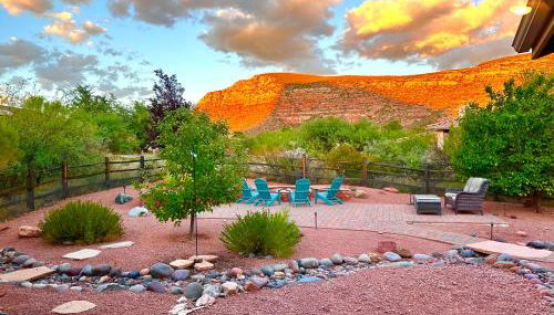 Sedona StarGazing Retreat Glowing Red Rock views - Foto 1, Garden, Garden view
