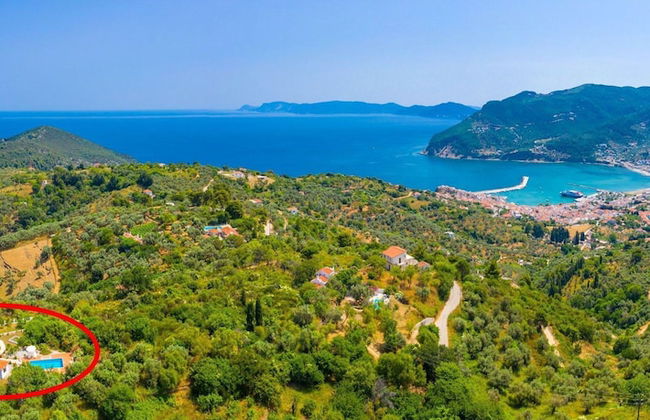 Villa Glafki Large Private Pool Sea Views A C Wifi - 2829 - Foto 41