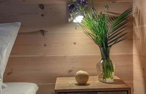 traumHaff Küstenchalets - einzigartige Chalets an der Ostsee. Ganz aus Lärchenholz mit Kamin und Sauna - Foto 23