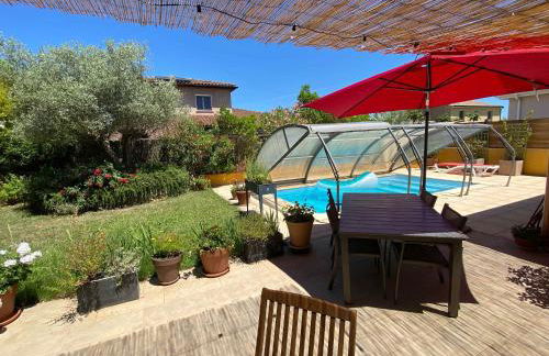 La Columerine - villa familiale - soleil - piscine - Foto 28