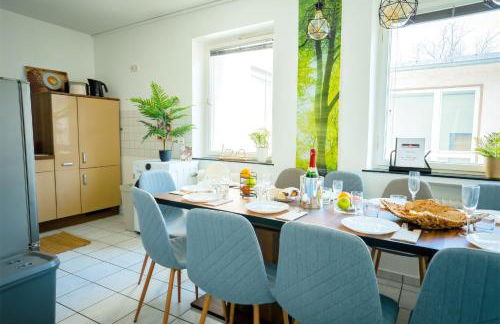 THE BIG MÜNSTER für bis zu 12, Whirlpool, Sauna, zentral, Tischfußball, Balkon, Gasgrill - Foto 20