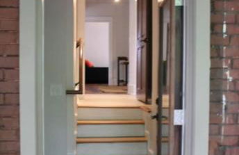 East Nashville upstairs apartment, one queen BR, 2 twin BR,1bath in Five Points, close to downtown - Foto 14