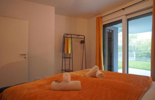 Design-Apartment I direkt im Zentrum von Bad Krozingen I Boxspring I Terrasse mit Garten & direktem Parkplatz I Boxspring I Nespresso - Foto 11