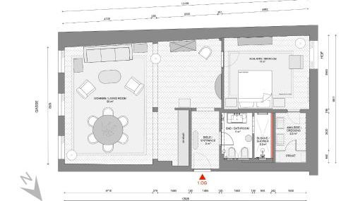 1 bedroom apartment in central Munich - Foto 5