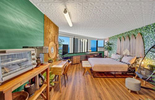 Ocean View Prime Location Surfer Studio With Parking - Foto 11