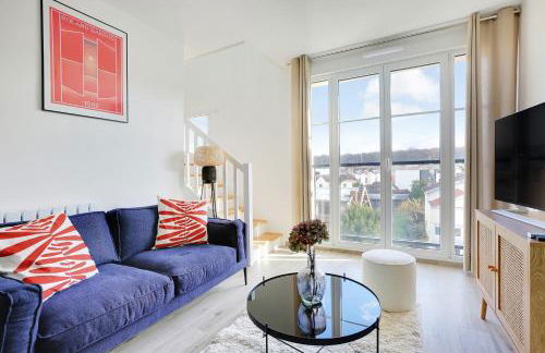 La Résidence Alpha Viroflay 302 - Duplex 2 chambres - 5 pers - Foto 1