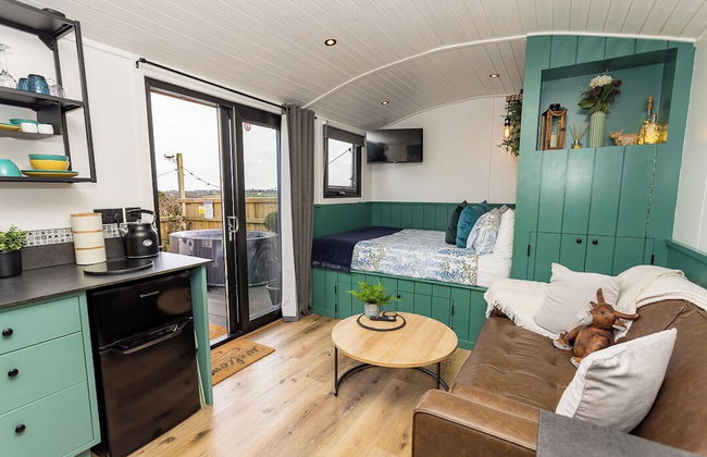 Willows Rest - 1 Bed Shepherd's Hut - Pentlepoir - Foto 29