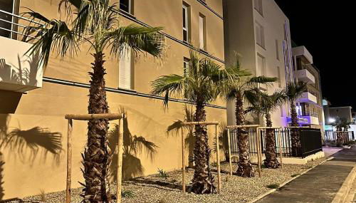 T2 Appartement Sunset Lodge à 250 m de la mer, 3 couchages - Photo 3