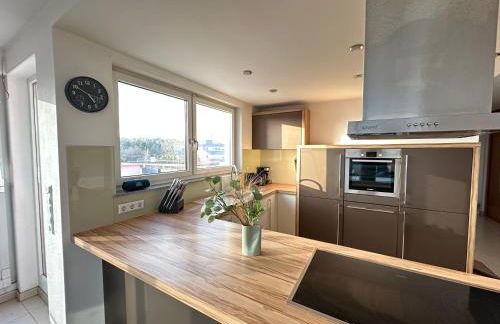 Modernes Business Penthouse Stuttgart-Schönaich, 6 Schlafzimmer, 9 Einzelbetten, Messe, A81 - Foto 16