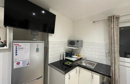 1st Studio Flat With full Private Toilet And Shower With its Own Kitchenette in Keedonwood Road Bromley A Fully Equipped Independent Studio Flat - Photo 38