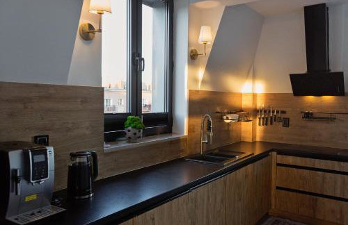 Loft Gryfita - butikowy z kominkiem, blisko plaży, 2-poziomowy - Foto 45