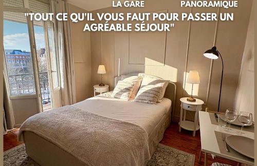 Suite Style Hôtel avec Balcon Vue Gare Netflix - Foto 1