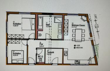 Panorama Ferienwohnung Horben - Foto 16
