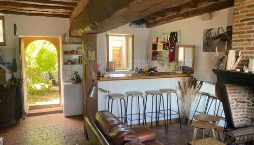 Maison de marinier les pieds dans l'eau face à la Loire - Photo 5