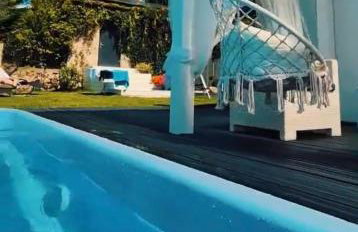 Domek wakacyjny z podgrzewanym basenem i jacuzzi pod gwiazdami, Studnica, Ińsko, "THerapeutica" - Foto 4