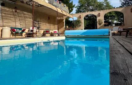 Mas Provençal 8 pers climatisé, 3 chambres avec salles de bains, piscine privée - Foto 10