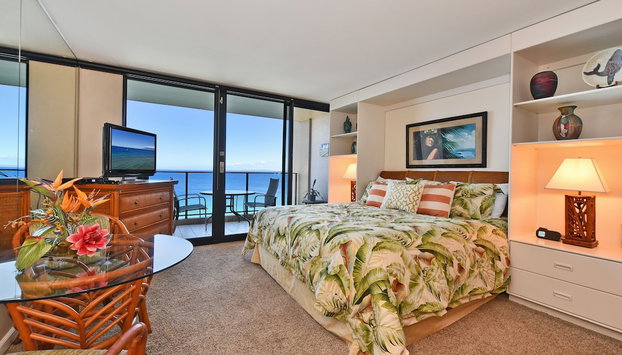 Mahana Resort #1103 Studio Bedroom Condo by RedAwning - Foto 3, Habitación