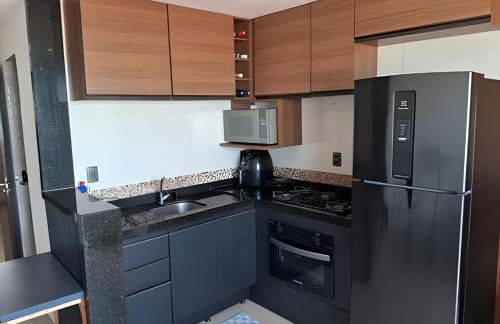 Flat à beira-mar com vista para a praia do meio - Foto 10