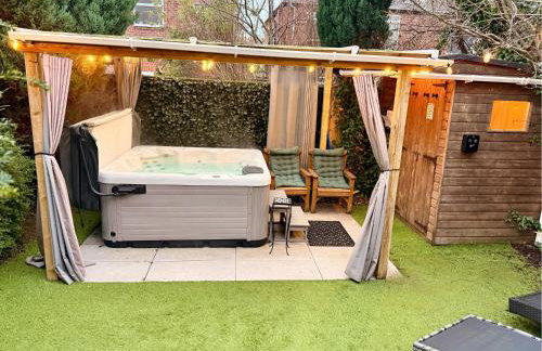Private All-Weather Hot Tub House, Fire Pit, Free Parking, Near City Centre, Freeman Hospital, Great Transport Links - Foto 54