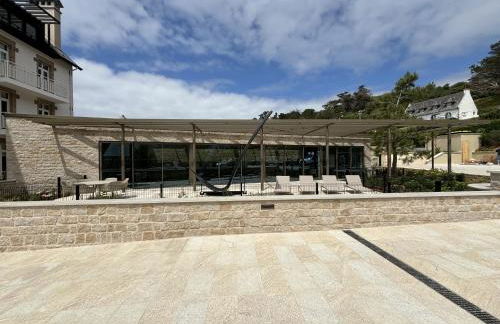 Bihit T2 trebeurden piscine et vue mer - Foto 44