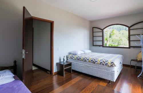 Recanto Atibaia piscina, área gourmet e vista incrível! - Foto 35