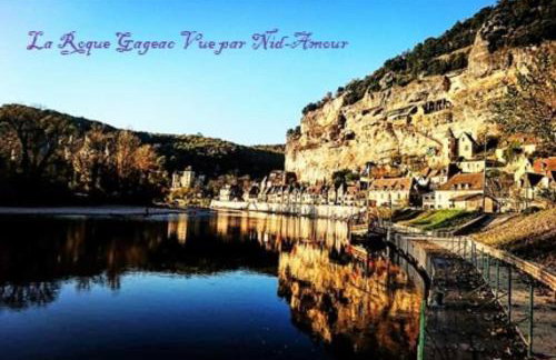 NiDAmour La Colombe Gîte romantique avec spa privatif intérieur Castels-et-Bézenac - Foto 9