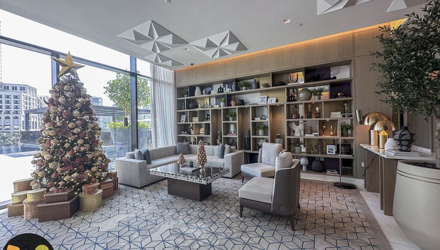 Zona de estar del vestíbulo