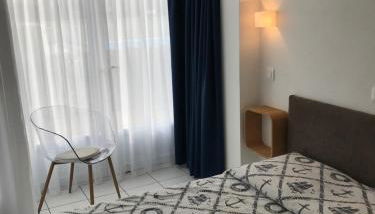 Rez de jardin 5 pers avec piscine, vue directe sur la plage à 40 m - Foto 5