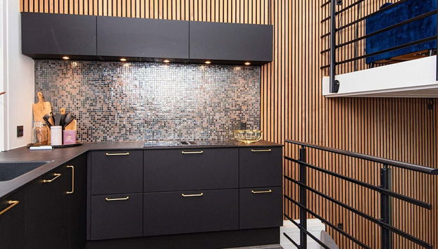 6 Person Holiday Home in Ebeltoft - Foto 3, Cocina privada