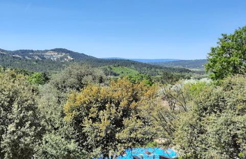 Maison de vacances avec piscine privative, Oustau des Oliviers vue dominante Colorado provençal - Foto 6