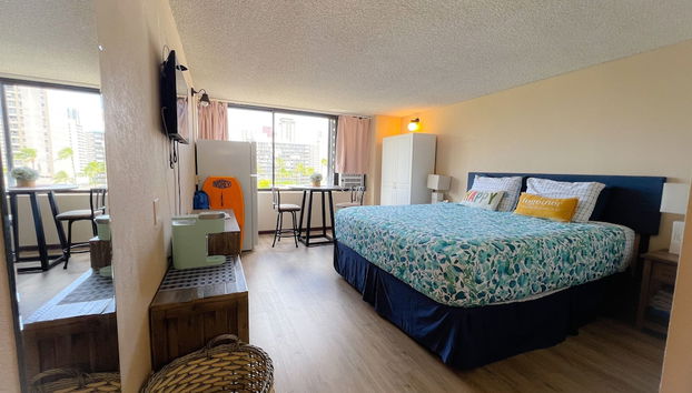 Happy Hawaiian Monarch Studio Condo by RedAwning - Foto 2, Habitación