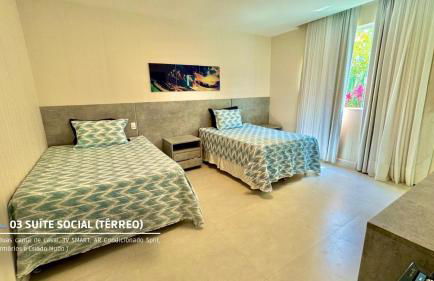 Pearly House 5 Suites Close to the Beach in Guarajuba Paradise of the Sea Condominium - Photo 35