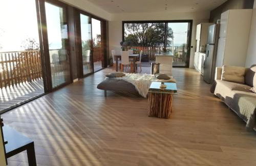 Villa l'Alpana en bois vue mer a 180 degres - Foto 16