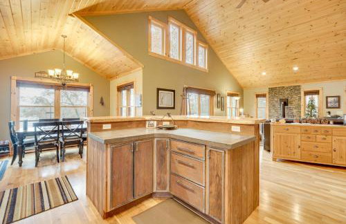 Benoit Lake Escape! Luxe Northwoods Cabin - Foto 8