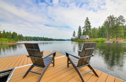 Steps to Sacheen Lake Cute Studio Cabin with Deck - Foto 2