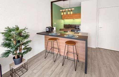 Studio Wi-Fi et balcon, très bien situé - Foto 10