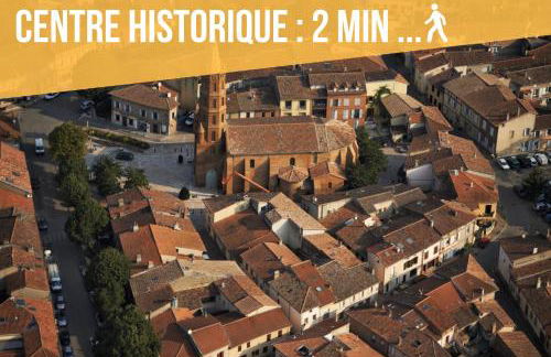 Maison Climatisée Coeur Historique Blagnac - Foto 37