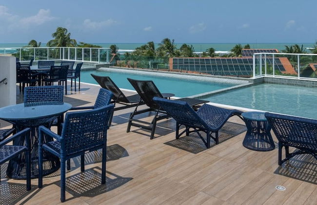 Flat moderno Praia de Serrambi BFS312 - Foto 14