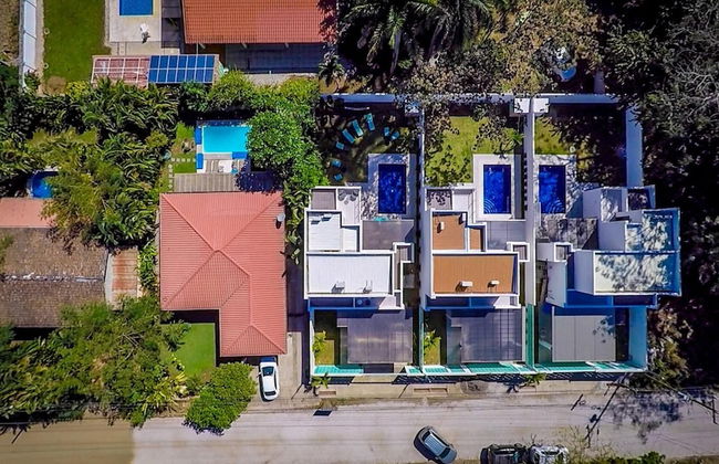 Ultramodern Townhome with an Inviting Coastal Design and Lush Outdoor Oasis with a Private Pool - Photo 40