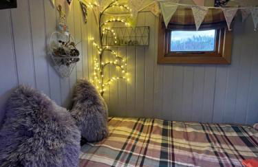 Oakley View Shepherds Hut with hot tub - Photo 42