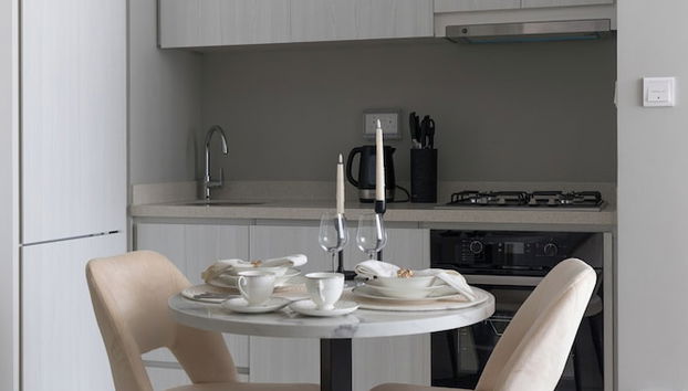 Modern 1BR in Business Bay - Foto 5, Habitación