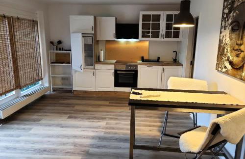 Stilvolles Studio mit Terrasse und Stellplatz - Foto 5