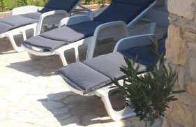 Nice holiday houses with Mediterranean garden - Foto 41