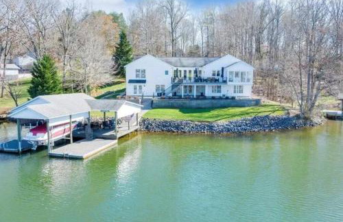 6 BD Smith Mountain Lakefront Escape sunset - Foto 1