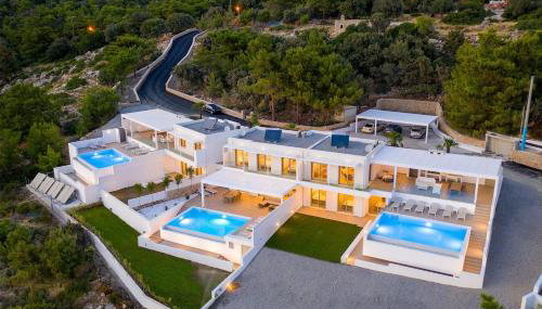 Villa Allegra with pool in Pefkos, Lindos area - Foto 2