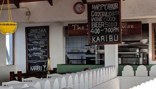 A bar in Stone Town