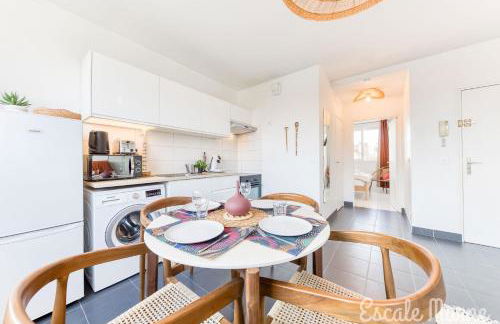 escale-marne fr - Savanna Loft - M8 Tour Eiffel - AC - Climatisation - Parking Gratuit - Free Luggage Storage - Consigne à Bagages Gratuite - 102 - Foto 18