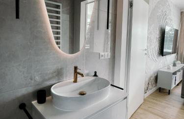 Penthouse Słoneczna Rapsodia - Nowoczesny Apartament z dużym Tarasem i Pięknym Widokiem przy Parku Zdrojowym - Foto 23