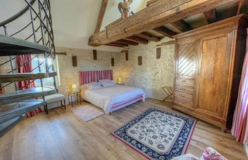 Gîte de charme XVIIe siècle avec jardin clos, balnéo, terrasse panoramique et WIFI près du Château de Villandry - FR-1-381-471 - Foto 16