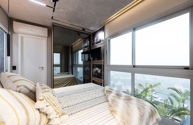 Stunning Views | Luxurious Apartment with Marginal Pinheiros View at River One Residencial by Okaeri Home Apartments - Foto 80